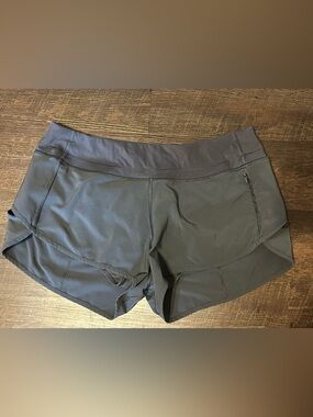 CRZ YOGA women’s running shorts Charcoal